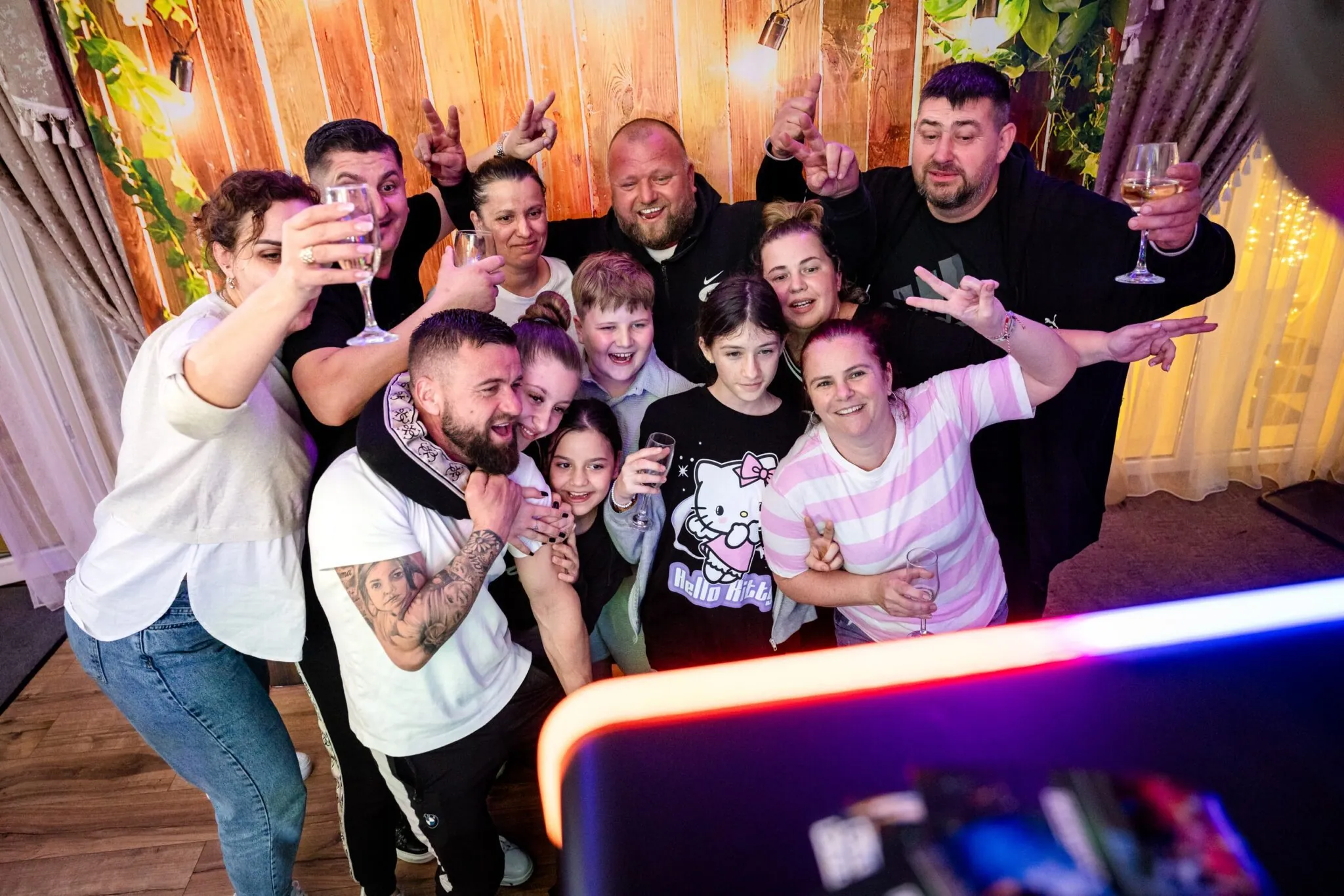 Grup mare la eveniment corporate