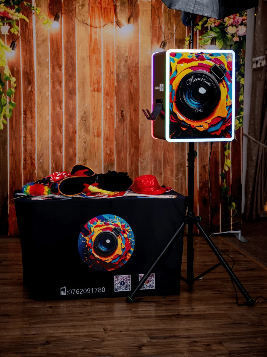 Setup complet photo booth